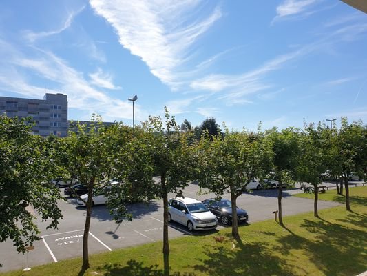 Aussicht vom Balkon