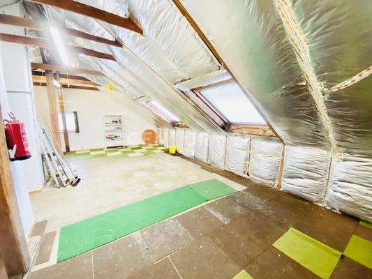 Dachgeschoss als Ausbaureserve