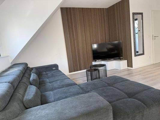 Wohnbereich mit TV- Ecke