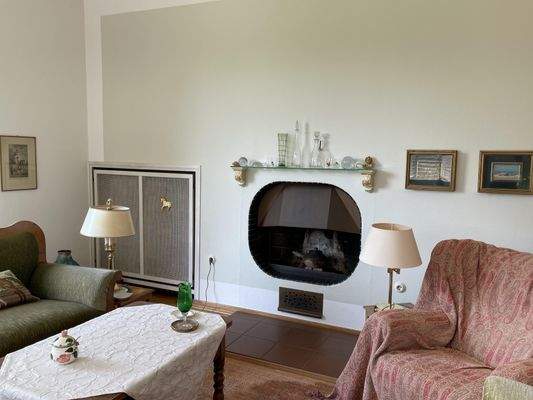 Wohnen mit offenem Kamin