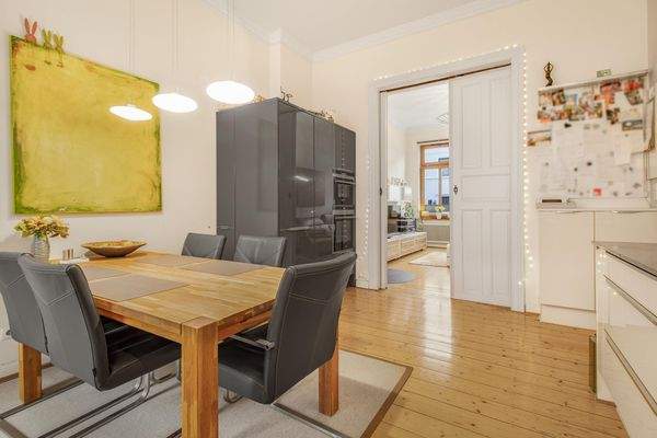 Küche im Hochparterre