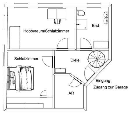 Grundriss Souterrain