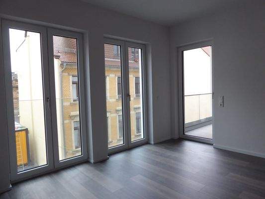 Wohnzimmer mit Loggia