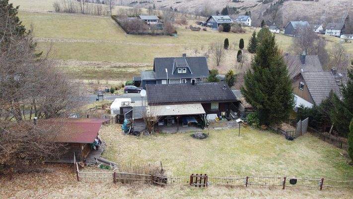 Ansicht Grundstücksbereich