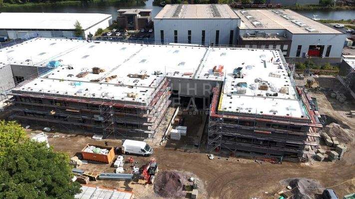 Drohnenansicht Halle A