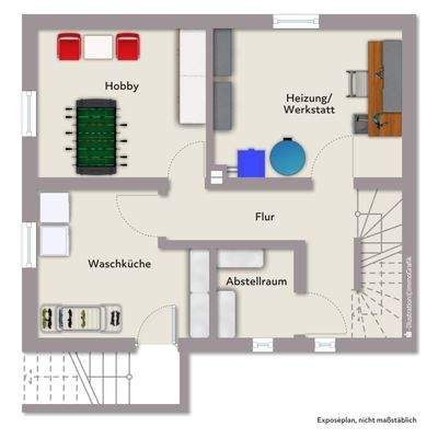 Grundriss Untergeschoss