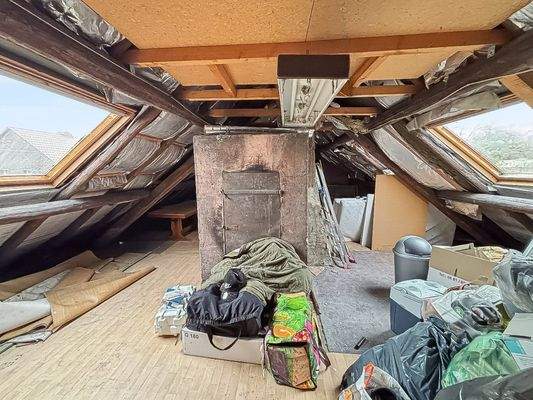 ausbaufähiger Dachbereich