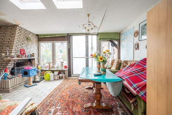 überdachte Terrasse