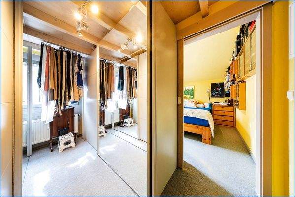 DG Ankleide und Schlafzimmer