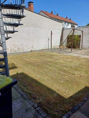 nicht einsehbarer Garten