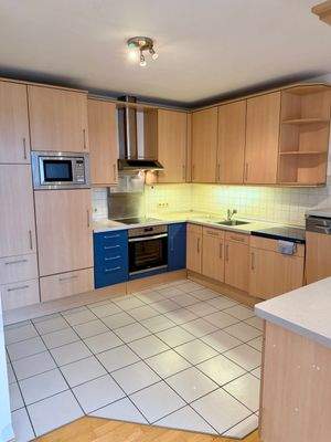 Offene Küche im Erdgeschoß