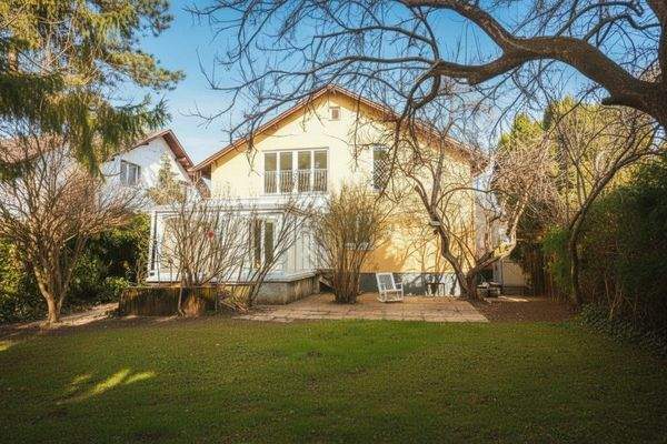 Gartenansicht des Hauses