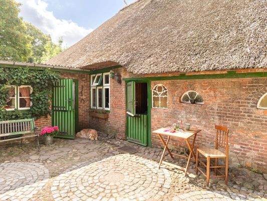 Blick auf das Küchenfenster