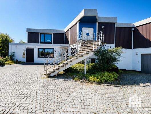 Eingang zu den 4 Wohnungen