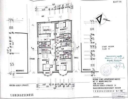 Wohnungsgrundriss WE 4