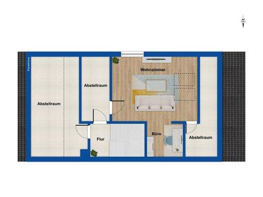 Grundriss - Dachgeschoss