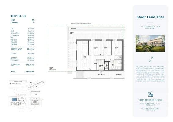 Verkaufsplan H1-01 - Projekt Stadt.Land.Thal