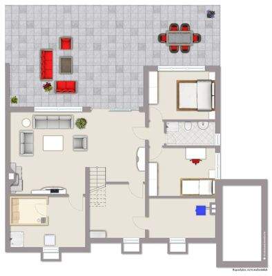 Grundriss Gartengeschoss