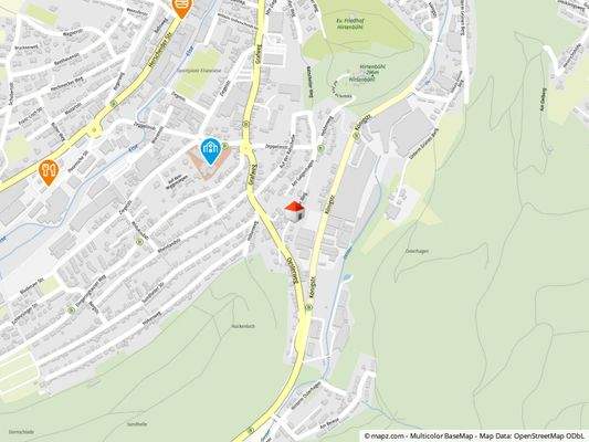 Geolyzer Kartenausschnitt