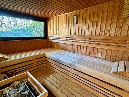 Sauna mit Blick