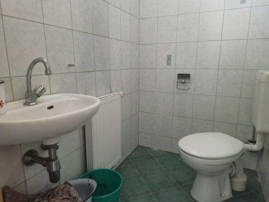 WC mit Waschtisch EG