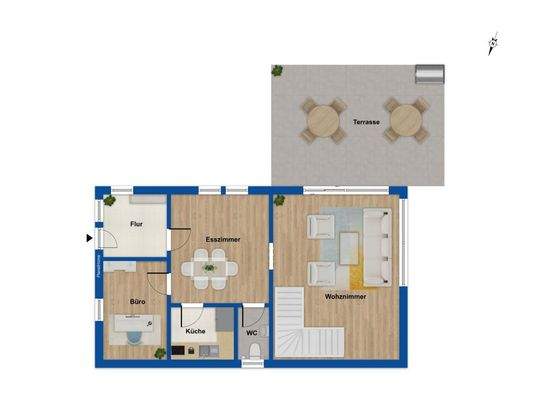 Grundriss Erdgeschoss