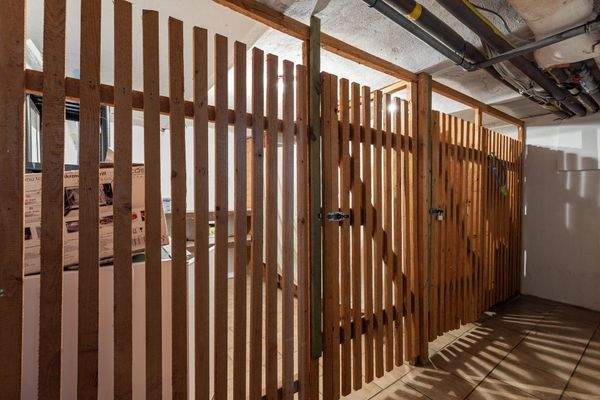 Kellerabteil zu einer Wohnung gehörend 