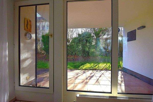 9. Blick auf die Terrasse DSC