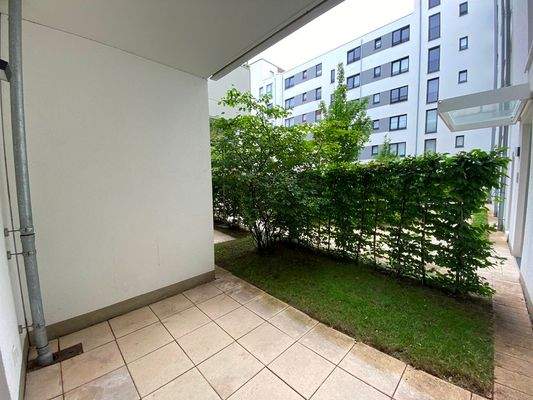 Terrasse zum Innenhof