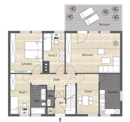 Grundriss Erdgeschoss