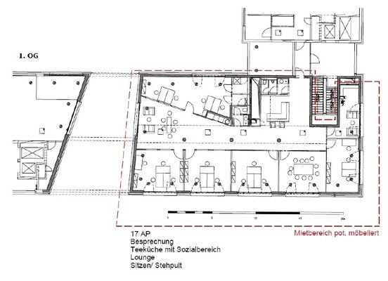 Grundriss 1 OG ca 376 m²