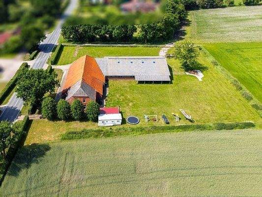 Ihr Hof aus der Vogelperspektive 