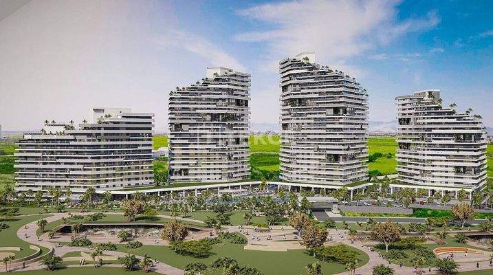 Real Estate in a Hotel-Like Complex in Long Beach İskele