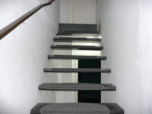 Treppenaufgang zum Dachgeschoß