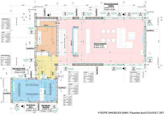 Ausbauplan Erdgeschoss