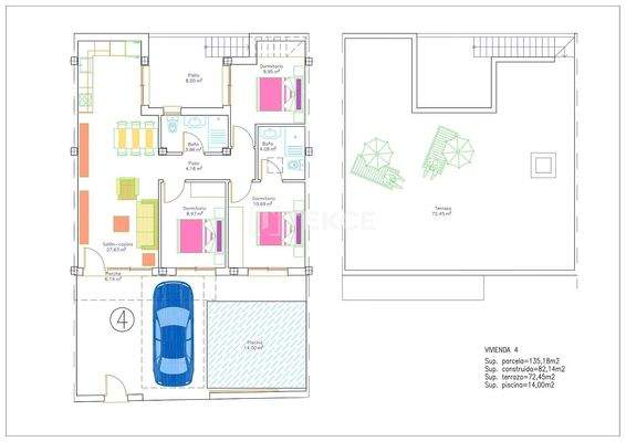 Private Pool Single-Level Villas in Murcia, Avileses