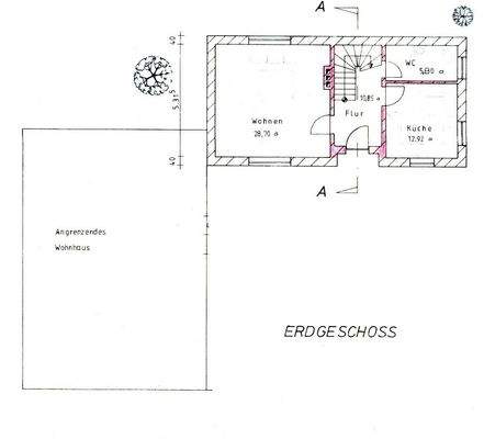 Grundriss EG - Anbau