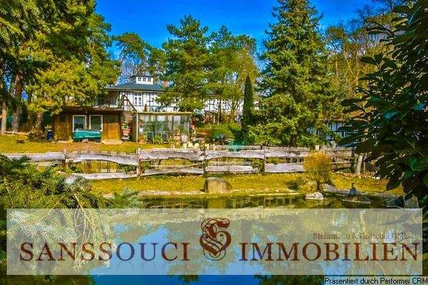 Blick über den Teich