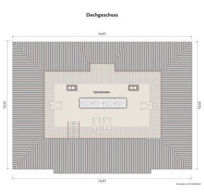 Grundriss DG Grundfläche