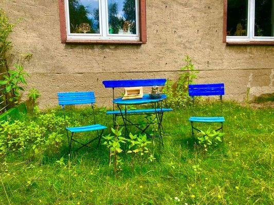 Sitzgelegenheit im Garten