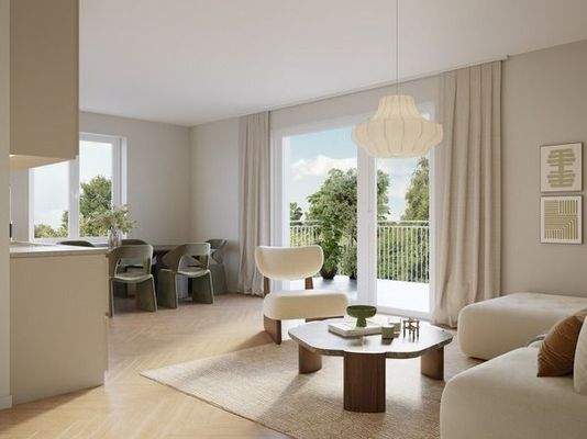 Visualisierung des Wohnbereichs