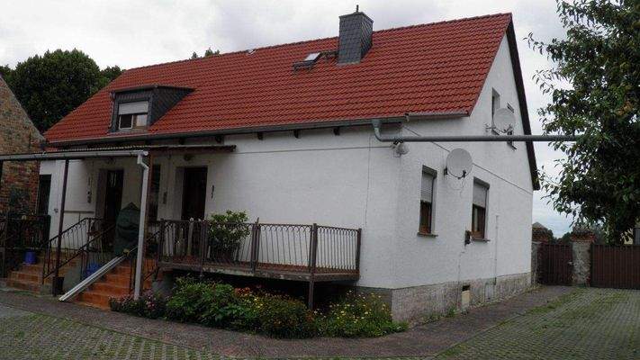 Haus- u. Giebelansicht Hofseite