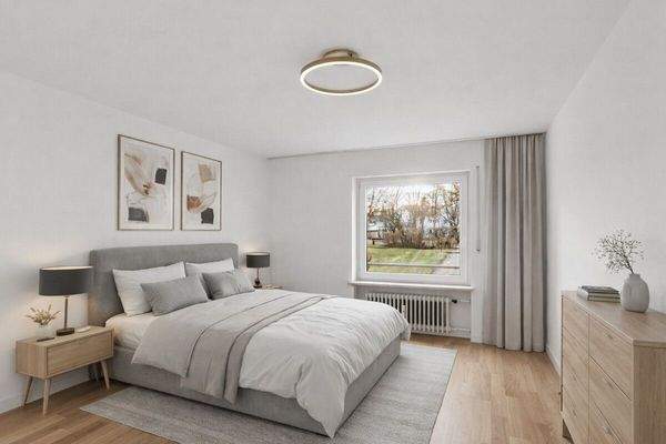 Visualisierung Schlafzimmer 