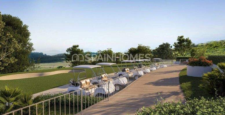 New Flats Near Estepona Golf Courses in Malaga