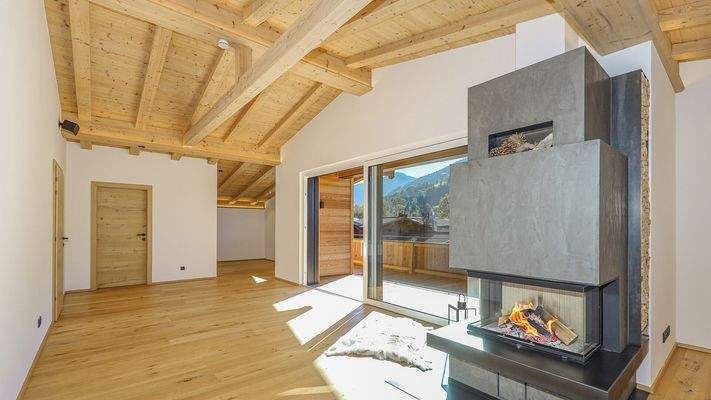 KITZIMMO-Neubau-Penthouse mit Panorama-Ausblick in sonniger Lage - Immobilien Aurach.