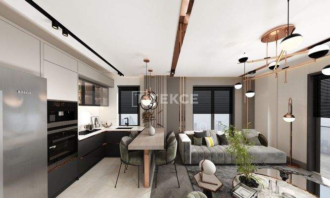 Spacious Apartments in a Secure Complex in Antalya Altintas