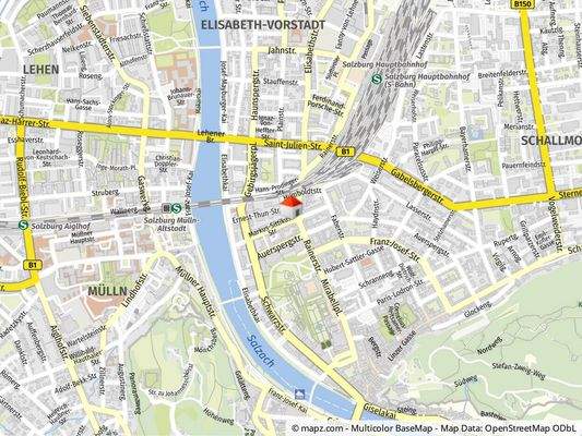 Geolyzer Kartenausschnitt