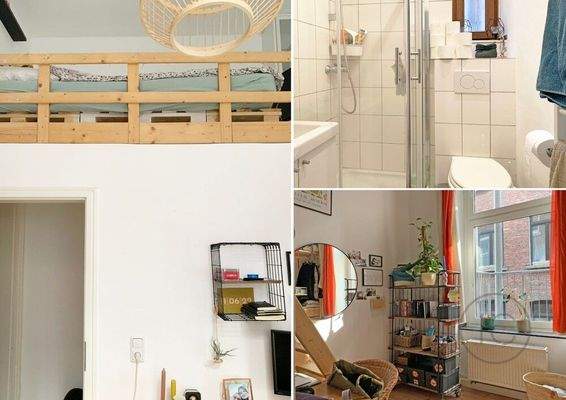 1. OG Hinterhaus - Schlafen  - Bad 