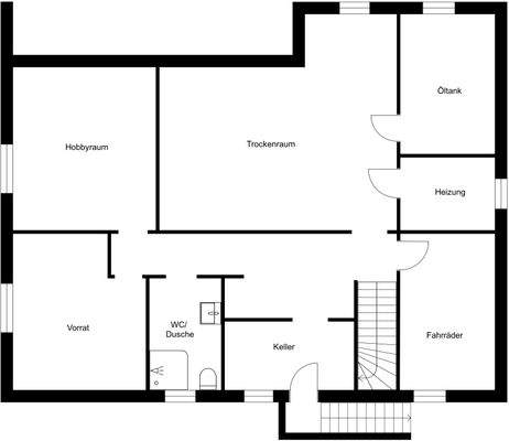 Grundriss Kellergeschoss