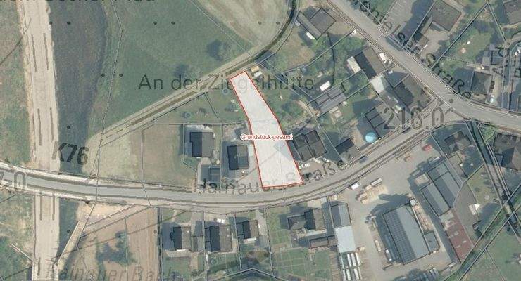 Luftbild Grundstück